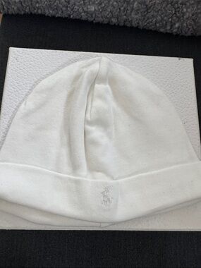 Baby hat, Ralph Lauren.